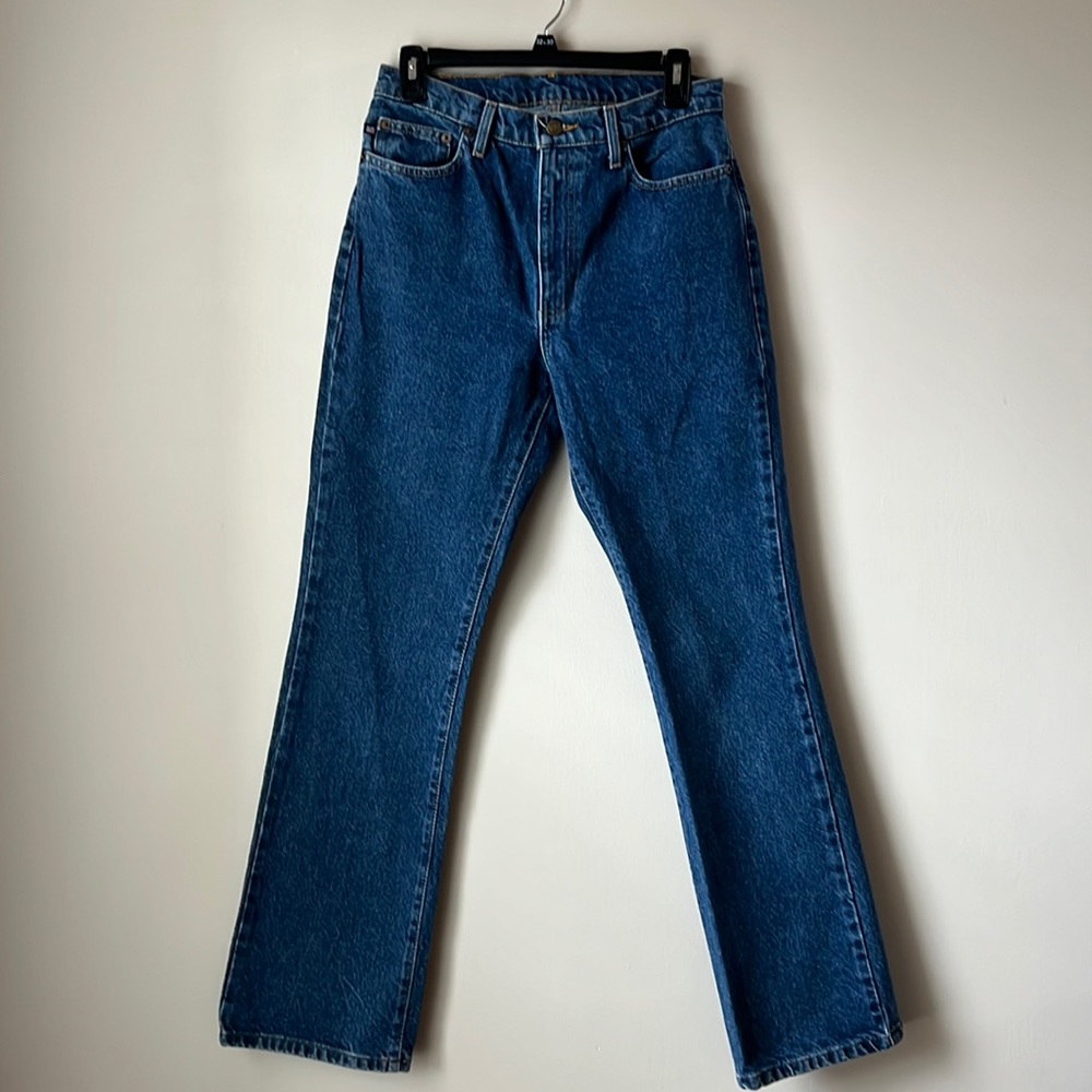 Polo Ralph Lauren Vintage 90’s Dark Wash Slim Flare Jeans